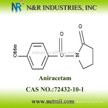 Polvo Aniracetam de alta cantidad CAS NO 72432-10-1